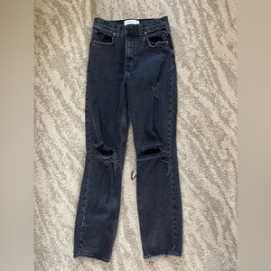 Abercrombie the 90s Straight Ultra High Rise Jeans